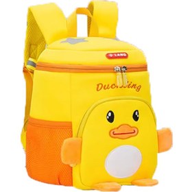 تصویر کوله زیپ بالا جوجه اردک اولانگ duckling backpack OLANG