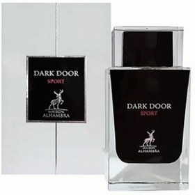 تصویر عطر ادکلن ادوپرفیوم مردانه الحمبرا مدل دارک دور اسپرت dark door sport حجم 100 میل رایحه دیور هوم اسپرت dark door sport