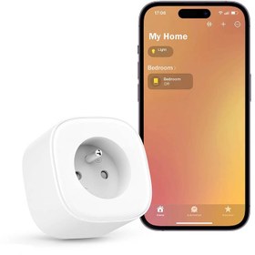 تصویر پریز برق هوشمند برند Meross MSS210HK(FR) 