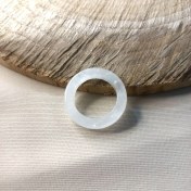 تصویر حلقه های کوارتز شفاف Clear Quartz Ring