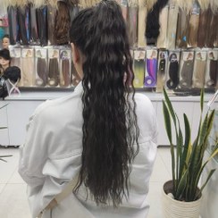 تصویر دم اسبی فر تک رنگ 65 سانتی 