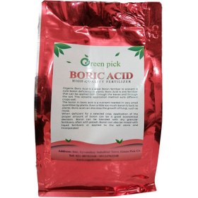 تصویر کود اسید بوریک گرین پیک مدل BORIC ACID 1000 وزن یک کیلوگرم کود گرین پیک مدل BORIC ACID 1000 1 کیلوگرم