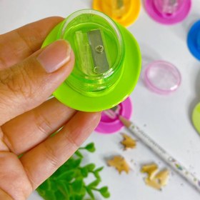 تصویر مداد تراش کلاه - آبی 