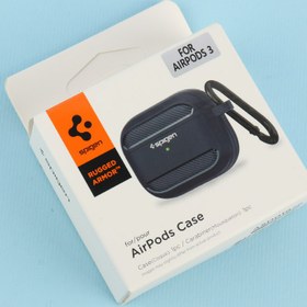 تصویر کاور ایرپاد پرو 3 Spigen Rugged Armor Spigen Protective Case For Airpods