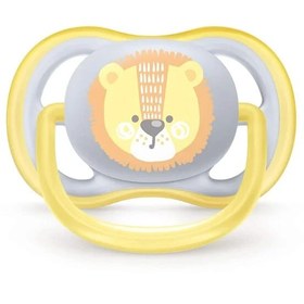 تصویر پستانک ارتودنسی اورجینال فیلیپس اونت ۰ تا ۶ ماه مدل UltraAir کد SCF085/05 Original Philips Avent Orthodontic Pacifier 0-6 Months UltraAir Model Code SCF085/05