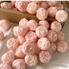 تصویر شمع گل پیونی 