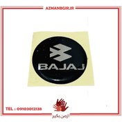 تصویر آرم و برچسب موتور سیکلت باجاج مدل M-26-BAJAJ مناسب برای ان اس 