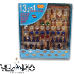 تصویر 13 بازی در یک جعبه سیزده بازی در یک بازی چند بازی فکری 