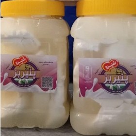 تصویر پنیر با شیرخالص بز 