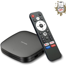 تصویر تی وی باکس اندروید پرودو Porodo Android TV Box Video Streaming PD-ATVBTD-BK 