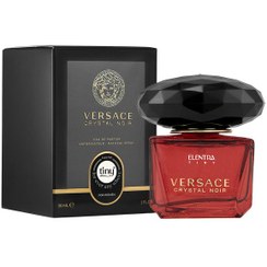 تصویر عطر جیبی زنانه النترا تاینی مدل Versace Crystal Noir حجم 30 میلی لیتر 