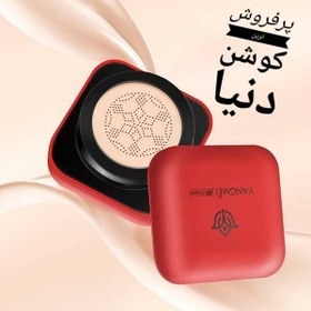 تصویر کوشن یانگمی با پد قارچی ا Yangmei Cushion with mushroom pad کرم پودر 01