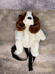 تصویر عروسک کوله پشتی سگ dog bag