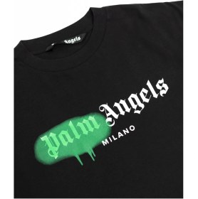تصویر Milano Sprayed Logo T-shirt Black | Alpide Store 