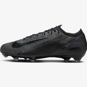 تصویر کفش فوتبال نایک مرکوریال ایرزوم ویپور 16الیت اف جی مشکی – Nike Mercurial Vapor 16 Elite FG Low 