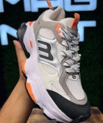 تصویر کتونی BALENCIAGA کارگو طوسی نارنجی 