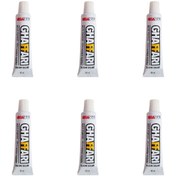 تصویر چسب آکواریوم غفاری مدل مگاسیل وزن 30 گرم بسته 6 عددی 