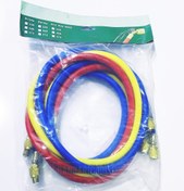 تصویر شیلنگ شارژ گاز(3عددی)120سانت 