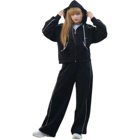 تصویر سویشرت شلوار دخترانه هلین برند باغ سیب 