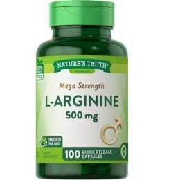 تصویر آرژنین نیچرز تریت Natures Truth L-ARGININE 500MG 