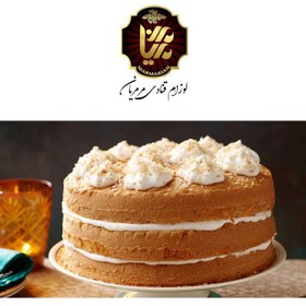 تصویر پودر کیک زعفرانی بسته 500 گرمی 