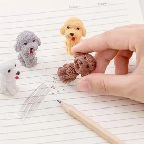 تصویر پاک کن سرمدادی فانتزی طرح سگ 