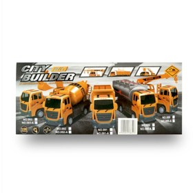 تصویر اسباب بازی کنترلی مدل کامیون تانکر طرح شارژی کد 089 