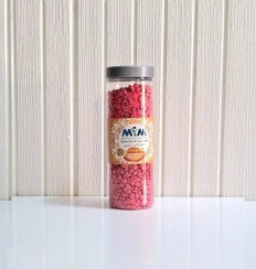 تصویر موم(وکس) عدسی میم تک مدل صورتی ۳۰۰ گرم 