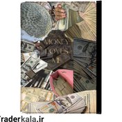 تصویر کلاسور طرح پول کد K1045 