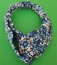 تصویر هدبند سنتی آمیتیس هدبند گره ای