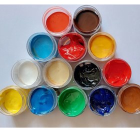 تصویر رنگ خمیری رزین 