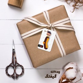 تصویر گیفتگ جوراب موزیکال 
