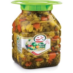 تصویر ترشی مخلوط میوه سنت 