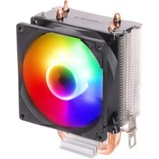 تصویر خنک کننده پردازنده گرین مدل NOTUS 95-RGB ا GREEN NOTUS 95-RGB CPU Air Cooler GREEN NOTUS 95-RGB CPU Air Cooler