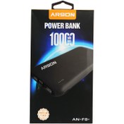 تصویر پاوربانک +AN-F8 آرسون 10000 میلی آمپر ساعت Arson +AN-F8 10000mah Power Bank