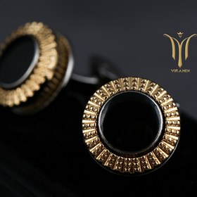 تصویر دکمه سردست لوکس v12 