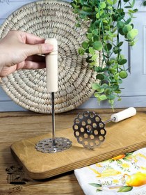 تصویر پوره کن دسته چوبی 