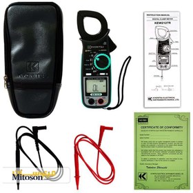 تصویر کلمپ آمپرمتر AC دیجیتال کیوریتسو مدل 2117R AC Digital Clamp Meters KEW 2117R