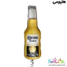 تصویر بادکنک هلیومی فویلی سایز بزرگ طرح بطری CORONA 