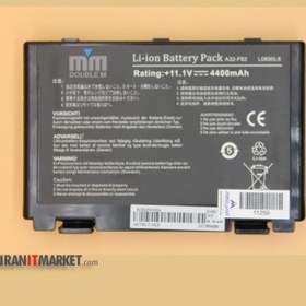 تصویر باتری یوبی سل 6 سلولی مدل A32-F82 مناسب برای لپ تاپ ایسوس A32-F82 6Cell Ubi Battery For Asus Laptop