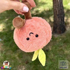 تصویر عروسک هلو خزدار 