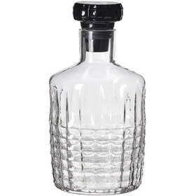 تصویر تنگ ایکیا FROJDA IKEA carafe, glass/black, 1 l