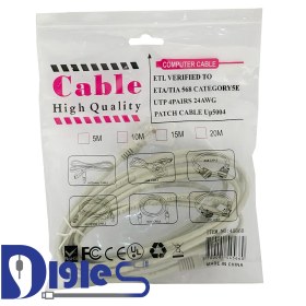 تصویر کابل شبکه CROSS CAT5 3M 