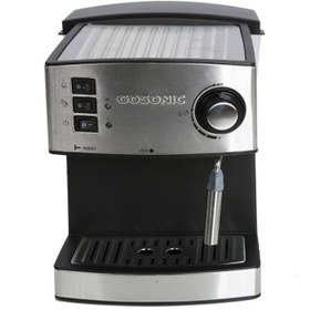 تصویر قهوه ساز و اسپرسوساز گوسونیک مدل GEM-867 Gosonic GEM-867 coffee maker and espresso machine