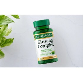 تصویر کمپلکس جینسینگ نیچرز بونتی Nature’s Bounty Ginseng Complex (اصل) 