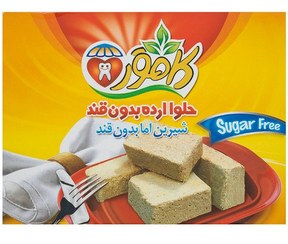 تصویر حلوا ارده بدون قند کامور - 170گرم 