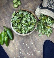 تصویر اسلایس هالوپینو سبز 