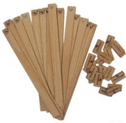 تصویر فیتیله چوبی شمع سازی 