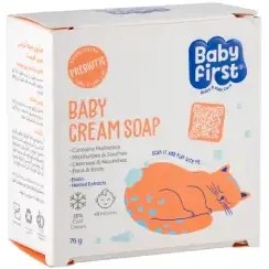 تصویر صابون بچه کرمی سی گل 