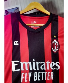 تصویر کیت فوتبال اث میلان (بدون شماره) Kit football AC milan